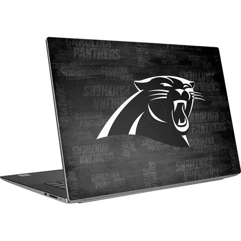 NFL Carolina Panthers Black & White Dell XPS Skin